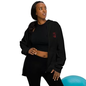 Sweat à capuche zippé unisexe LIKE Mii
