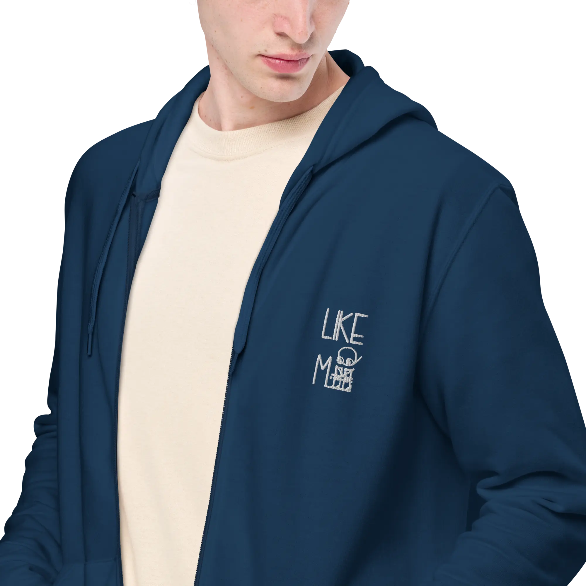 unisex-basic-zip-hoodie-french-navy-zoomed-in-65782b9925087